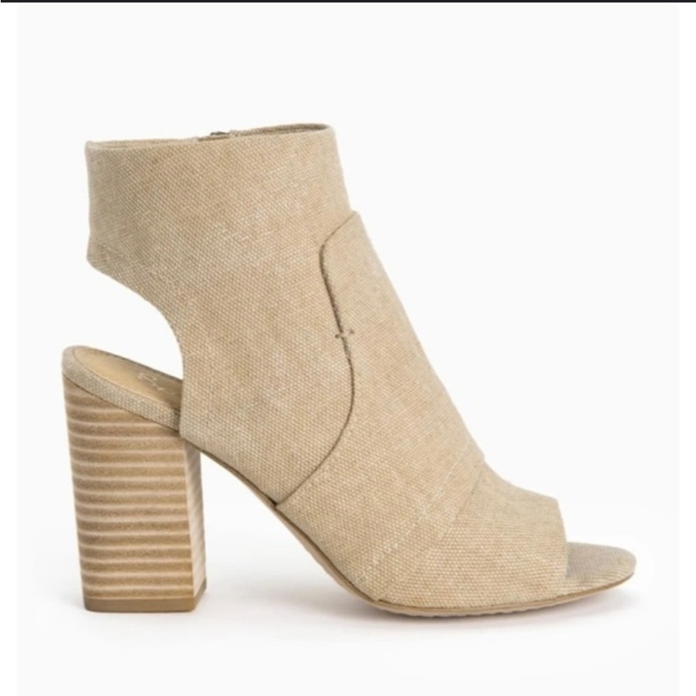 Splendid Darlene‎ Canvas Peep Toe Boot